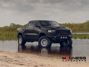 Dodge Ram TRX Custom Wheels - HFX-1 by Vossen - Polished Silver Dodge Ram TRX Custom Wheels - HFX-1 by Vossen - Polished Silver